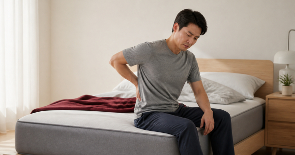 腰痠背痛怎麼挑床墊？先看骨盆撐不撐得住，再選軟硬